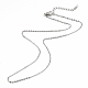 Cadena de cable de hierro hacer collar MAK-I019-01A-P-1