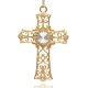 Alloy Medieval Cross Pendants ALRI-J028-01G-1