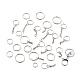 Cierres de anillo de llavero de aleación PALLOY-P286-01-1