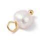 Natural Cultured Freshwater Pearl Charms PALLOY-JF01098-03-5