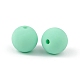 Perles en acrylique opaque de style caoutchouté MACR-F073-01-3