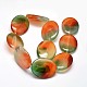 Dyed Oval Natural Agate Bead Strands G-M283-03-40x30mm-2