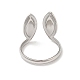 304 anelli gemelli in acciaio inox RJEW-L107-004P-3