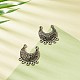Tibetan Style Alloy Chandelier Components Links PALLOY-TA0001-21AS-4