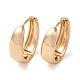 Plain Brass Hoop Earrings EJEW-M238-42KCG-1
