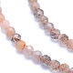 Natural Multi-Moonstone Beads Strands G-I279-E13-01-3
