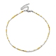 Verre collier de perles NJEW-Z029-05W-1