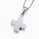 304 Stainless Steel Pendant Necklaces NJEW-G287-07-3