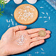 Pandahall 100шт латунные подвески KK-TA0001-86S-7