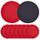 GORGECRAFT 3 Style 9Pcs Bowling Sanding Pads Bowling Ball Cleaning Kit Sanding Disc Pads Flat Round Polishing Grinding Tools Bowling Accessories for Different Texture Bowling Balls (800~2000 Grit) TOOL-GF0003-23-1