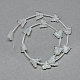 Natürlichem Quarz-Kristall-Perlen Stränge X-G-T014-06-2
