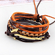Multi-strand Bracelets BJEW-N0011-016-2