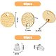 60 шт. Сплав серьги-гвоздики FIND-FH0005-71-2