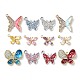 12pcs 12 kit de pendentif papillon de style pour la fabrication de bijoux à bricoler soi-même DIY-SZ0006-53-1