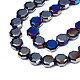 Electroplate Glass Beads Strands EGLA-N002-27-G01-3