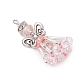 Подвески-ангелы из стеклянного бисера ручной работы PALLOY-MZ00497-01-3