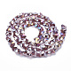 Electroplate Glass Beads EGLA-Q091-14mm-B04-2