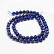 Natural Lapis Lazuli Beads Strands G-G682-41-6mm-2