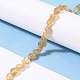Natural Yellow Apatite Beads Strands G-G018-20-4