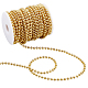 Handgefertigte Perlenketten aus Kunstharz CRES-WH0006-05B-1