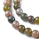 Chapelets de perles en agate indienne naturelle G-G0003-C04-4