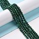 Synthetic Malachite Beads Strands G-H273-01C-2