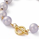 Bracelets de perles acryliques ronds de style peint à la bombe BJEW-JB05815-01-3