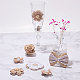 Handmade Burlap Flower & Lace Bowknot FIND-SC0001-21-5