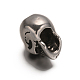 Skull Alloy European Beads PALLOY-H0002-3-2