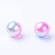 Perles acryliques de perles d'imitation OACR-S013-10mm-04-1