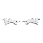 201 Stainless Steel Silhouette Charms STAS-N098-122P