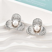 Серьги-гвоздики из нержавеющей стали 304 EJEW-S246-07P