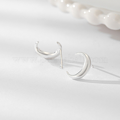 925 серебряная серьга в форме полумесяца для повседневных летних свиданий и отпуска. UD3034
