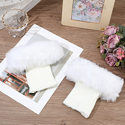 Носки из акрилового волокна шерстяной пряжи чехол для ног&nbsp;AJEW-WH20018-149D