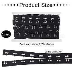 Хлопковый крючок и лента для глаз SENE-WH0003-39