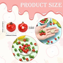40 Stück handgefertigte Porzellanperlen in 2 Farben&nbsp;PORC-CJ0001-51