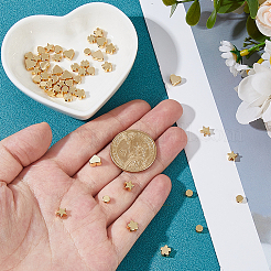 60шт 6 стиля латунные бусины KK-HS0015-06