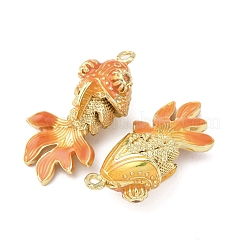 Ottone micro spianare pendenti zirconi&nbsp;KK-D019-30D-G