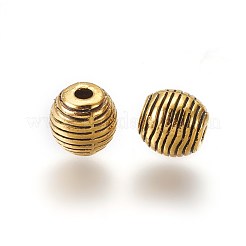 Bienenstockperlen aus tibetischem Legierungsbienenstock&nbsp;PALLOY-6662-AG-NR