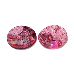 Breloques de coquille Akoya naturelles peintes à la bombe&nbsp;LS-SHEL-F007-15A-08