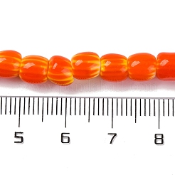 Бусы лэмпворк ручной работы&nbsp;LAMP-K041-01A-22