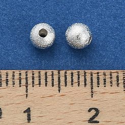 Круглых бусин латунные&nbsp;KK-A276-01A-S