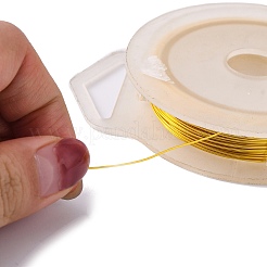 Круглая медная проволока для изготовления ювелирных изделий CWIR-WH0001-0.5mm-05-1