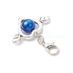 Абс пластик имитация жемчуга подвеска украшения HJEW-JM03602