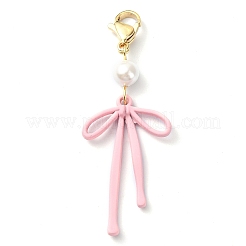 Подвесные украшения из сплава в виде банта&nbsp;HJEW-JM02210