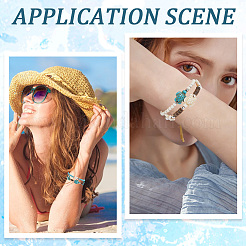 Шт. браслеты из кокосовых бусин BJEW-SC0001-49