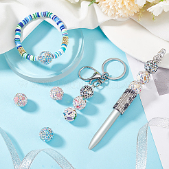 10шт 5 цвета бусины из полимерной глины ручной работы CLAY-PH0002-07