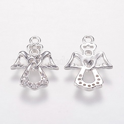 Латунные микро проложить кубического циркония подвески&nbsp;X-KK-I613-09P