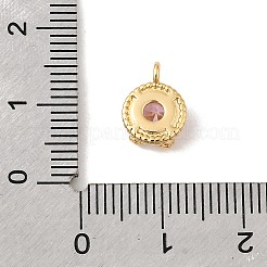 Латунные микро проложить кубического циркония подвески&nbsp;KK-P340-34G