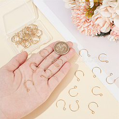 Ионное покрытие (ip) крючки для сережек из нержавеющей стали 304&nbsp;STAS-UN0058-96G